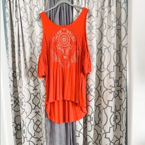 Super cute off the shoulder top